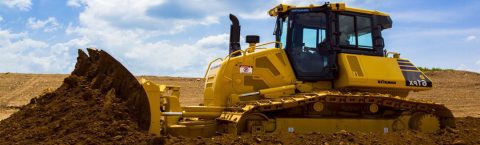 Bulldozer in Action 